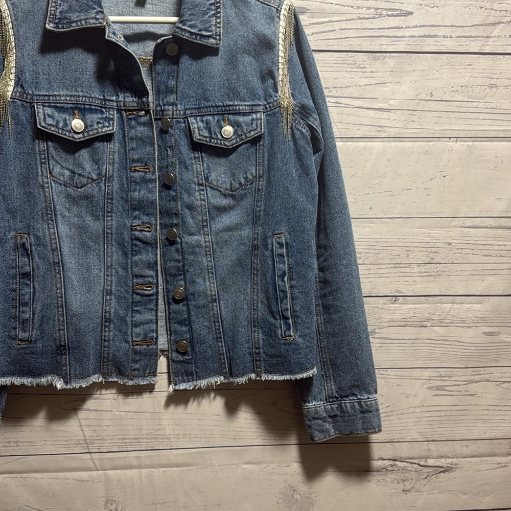 Baccini jean Jacket - Picture 2 of 8